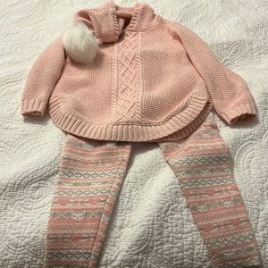 Pink Sweater outfit 3t